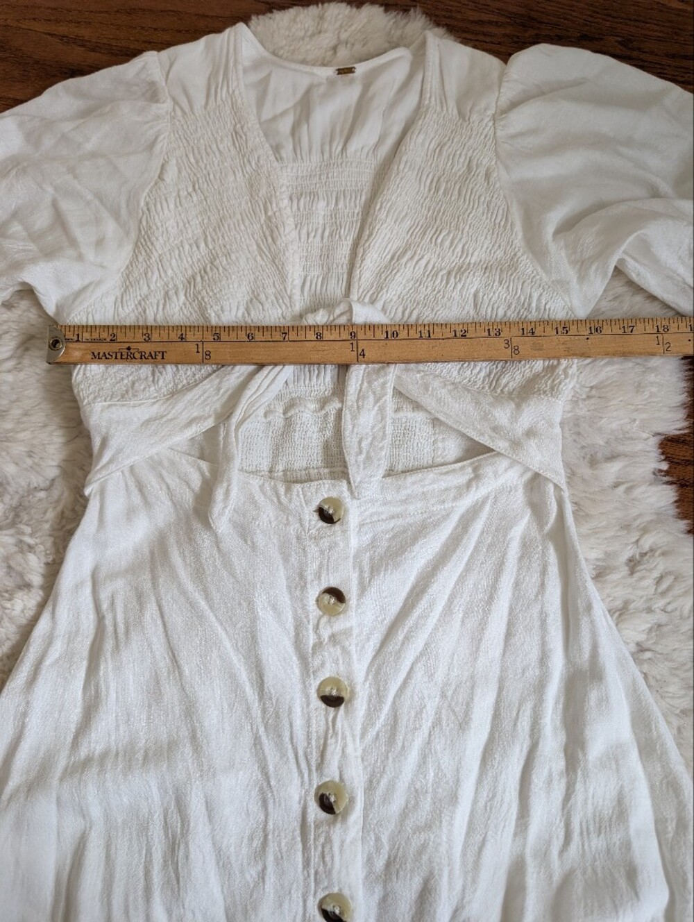 Free People String Of Hearts Maxi Dress White - Picture 14 of 15